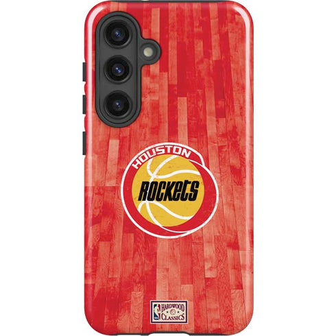 NBA Houston Rockets Hardwood Classics Galaxy S24 Plus Impact Case
